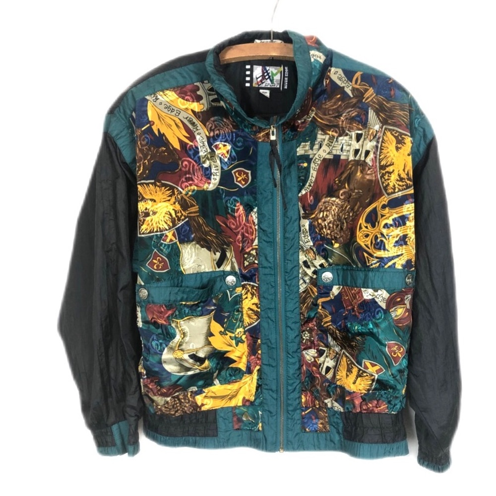 River Edge Vintage 80s 90s Bomber Jacket